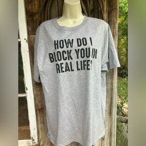 NWT Snarky Tee by DOM, L